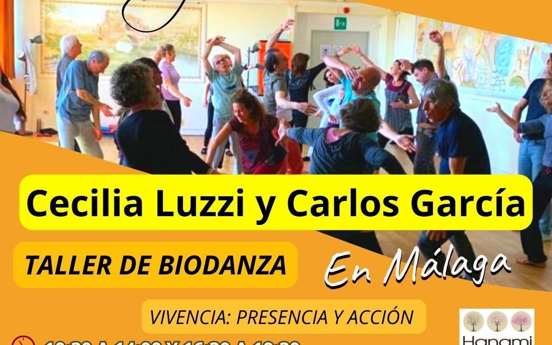 Taller de Biodanza, PRESENCIA Y ACCIÓN.  Con Cecilia Luzzi y Carlos García